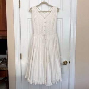 Vintage White Dress
